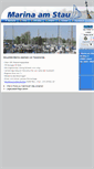 Mobile Screenshot of marina-am-stau.de